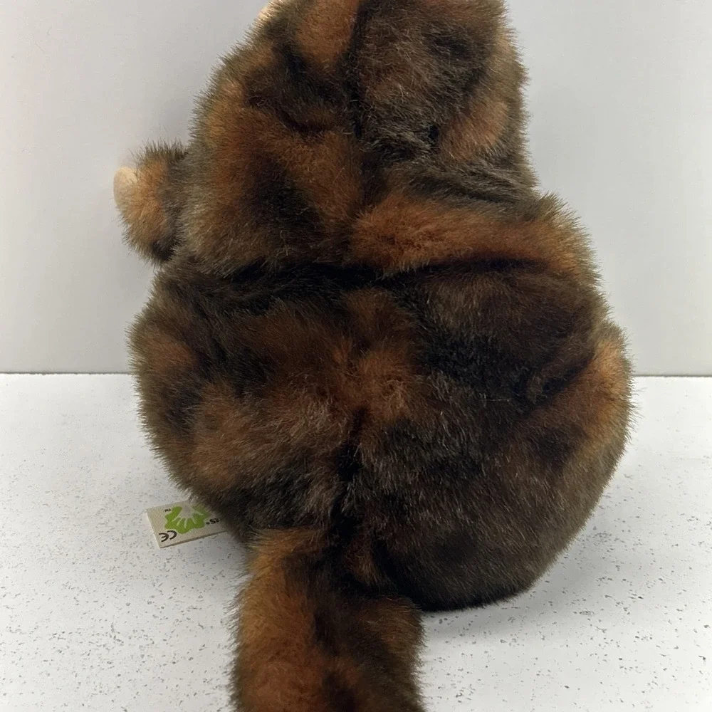 NWT Folkmanis Monkey Hand Puppet Plush Brown Stuffed Animal Collectible‎ Toy